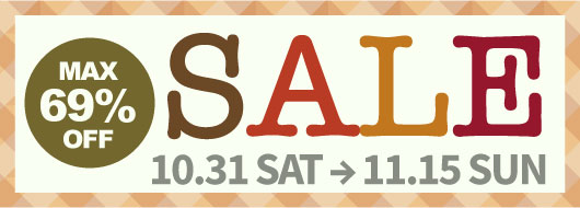 SALE開催中 セール会場はこちら