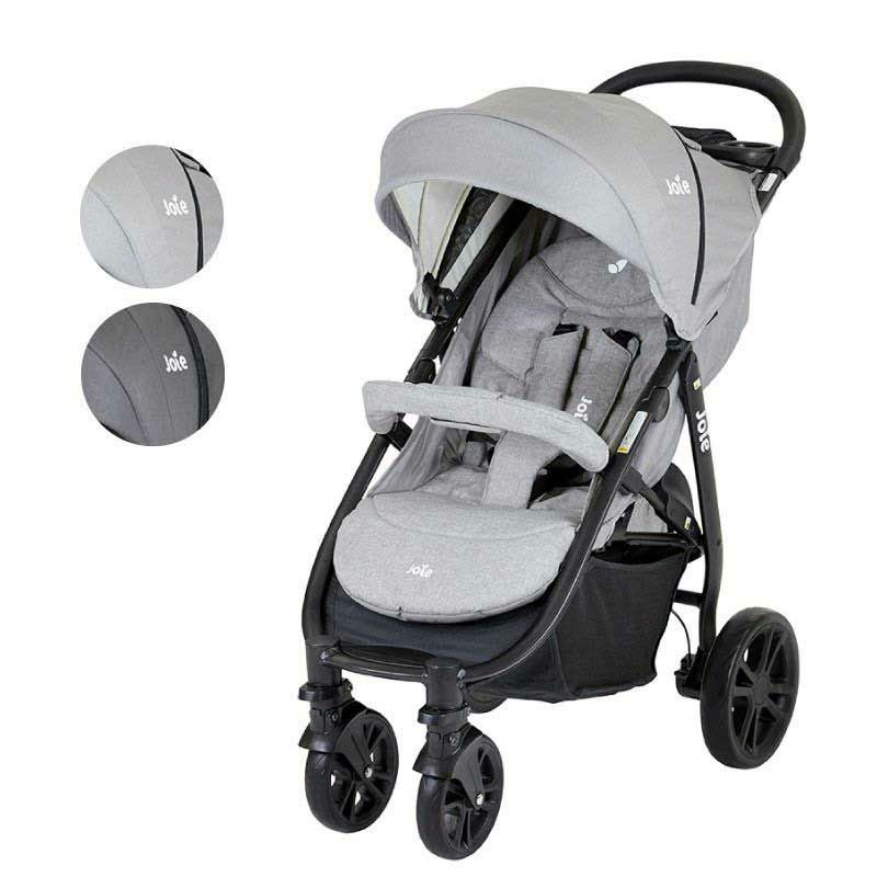 joie ベビーカー ライトトラックス4(レインカバー付き) 最速2秒で