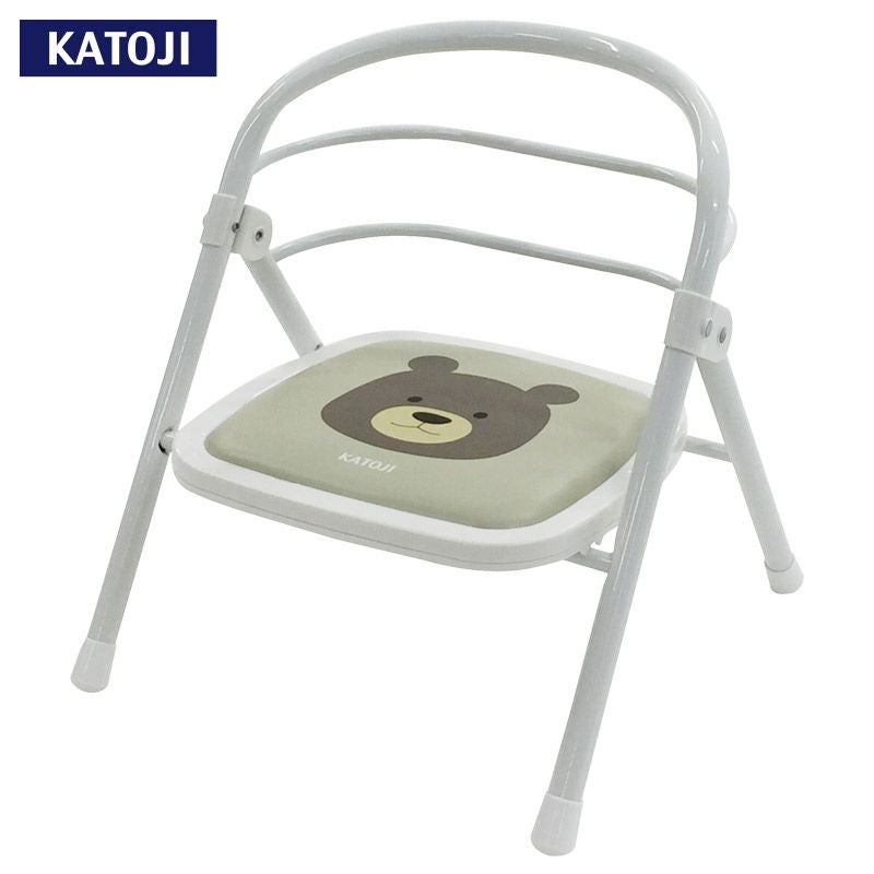 カトージ ベビーチェアクッション グリーンチェック(折りたたみチェア