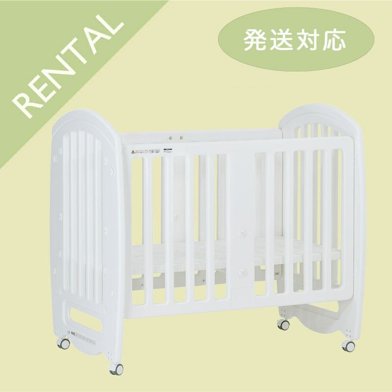 カトージ レンタル 組立かんたんでお手入れも楽々なベビーベッド